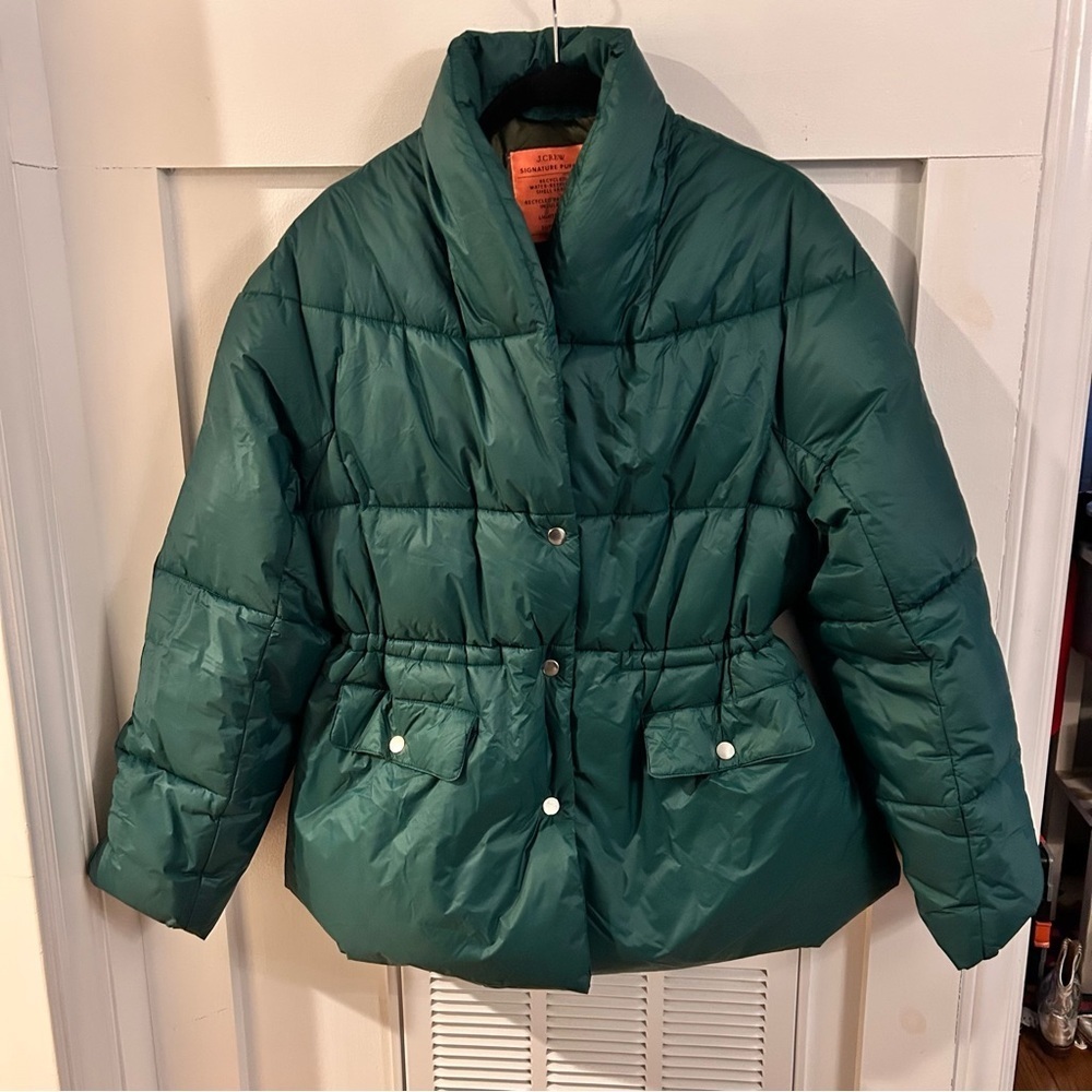 J Crew Ladies Alps Puffer Jacket with PrimaLoft